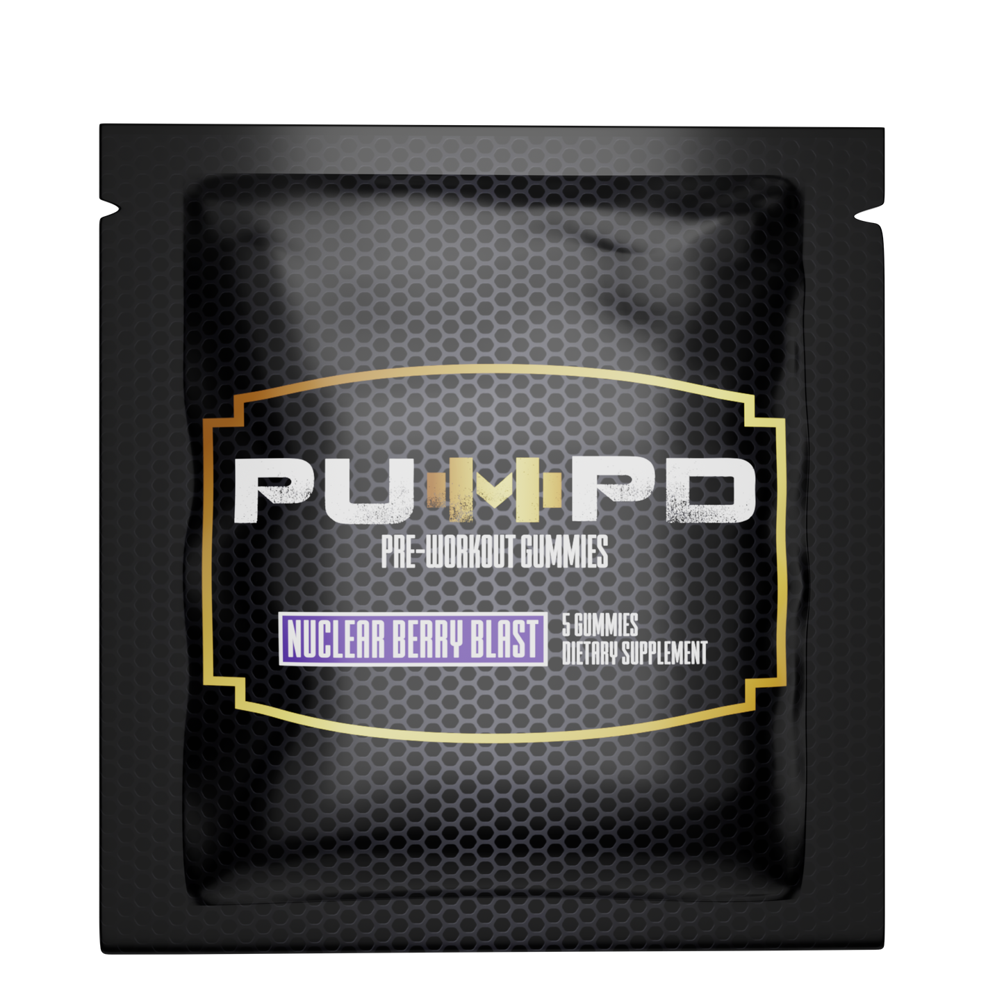 PUMPD Pre-Workout Gummies - FREE Sample Pouch