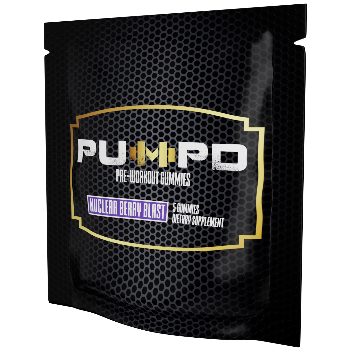 PUMPD Pre-Workout Gummies - FREE Sample Pouch