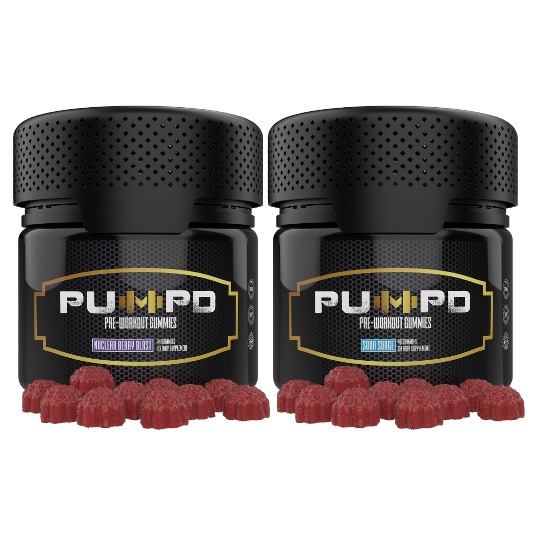 PUMPD Combo Pack Pre-workout Gummies