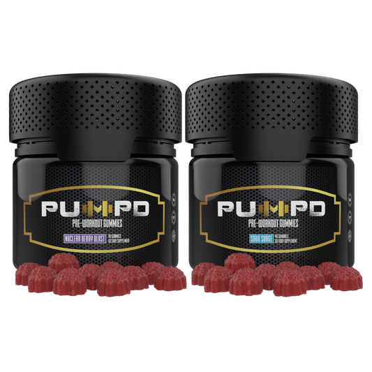 PUMPD Combo Pack Pre-workout Gummies