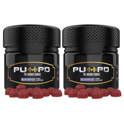 PUMPD Pre-Workout Gummies 2-Pack