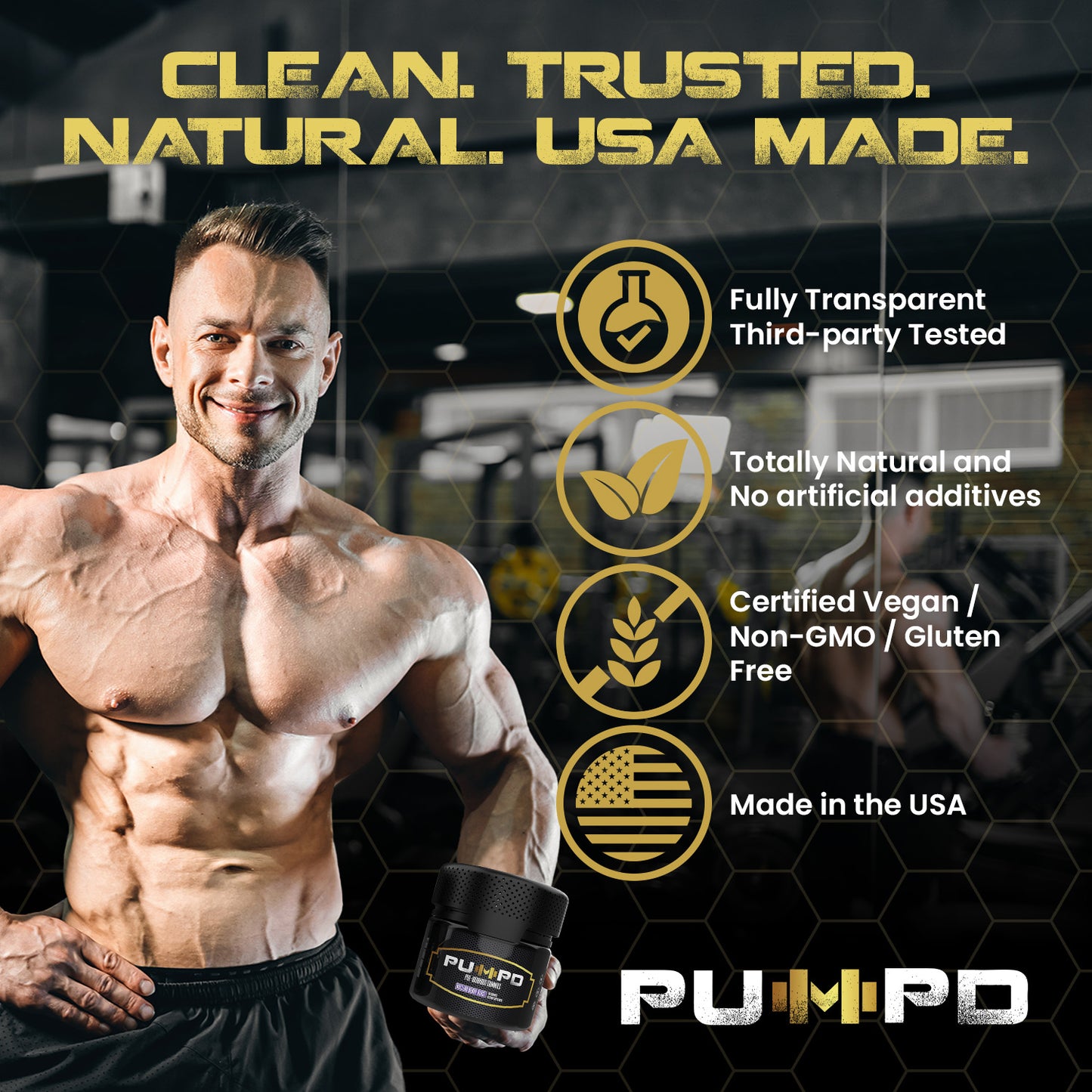 PUMPD Pre-Workout Gummies