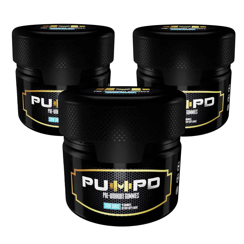 PUMPD Pre-Workout Gummies
